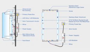 Lc sign signage shop drawing cover